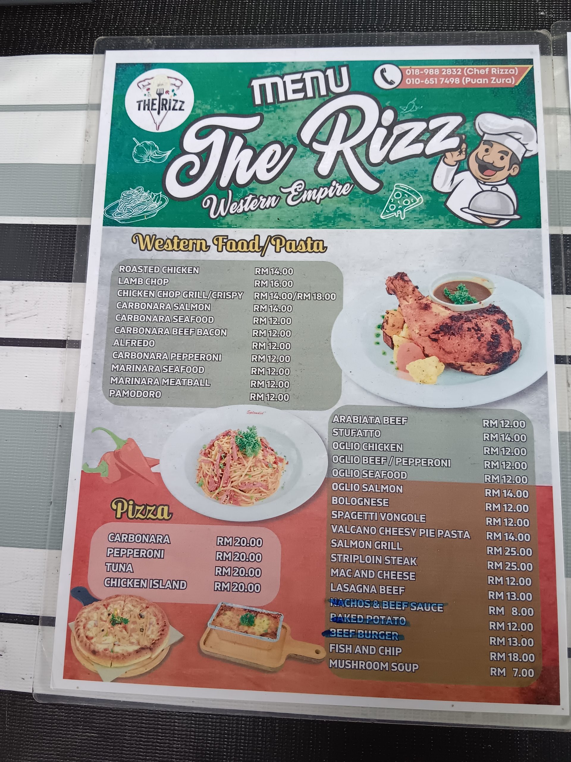 The Rizz Pasta, Grill & Pizza 1 The Rizz Pasta, Grill & Pizza - Hidangan Pasta, Grill dan Pizza Terbaik