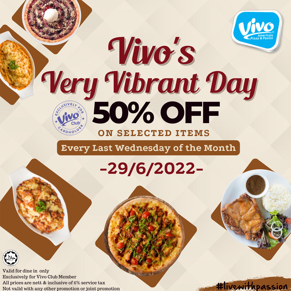 Vivo Pizza Paradigm Mall JB 1 Vivo Pizza Paradigm Mall JB – Makan Pizza Sedap di Johor Bahru